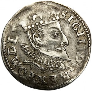 Sigismund III Vasa, trojak 1597, Poznań