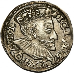 Zygmunt III Waza, trojak 1592, Poznań