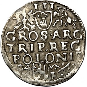 Sigismund III Vasa, trojak 1594, Poznań