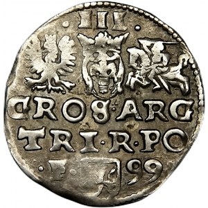 Sigismund III Vasa, trojak 1599, Poznań