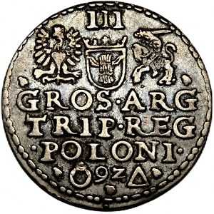 Sigismund III Vasa, trojak 1592, Malbork