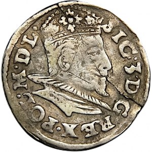 Zygmunt III Waza, trojak 1595, Lublin