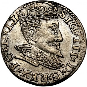 Zygmunt III Waza, trojak 1594, Ryga