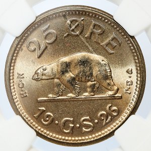 Greenland, 25 ore 1926 HCN GJ, MIEDZIONIKIEL