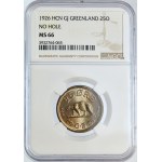 Greenland, 25 ore 1926 HCN GJ, MIEDZIONIKIEL