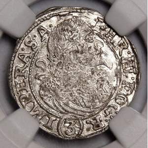 Bohême, Ferdinand III, 3 krajcars 1646, Prague