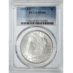 US, Morgan dollar 1881 CC, Carson City