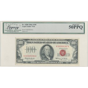 USA, $100 1966, United States Note
