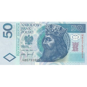 50 Zloty 1994, Kasimir der Große, Serie HB
