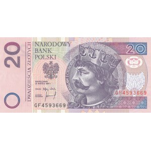 20 gold 1994, Boleslaw the Brave, GF series