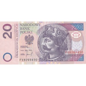 20 zlotých 1994, Bolesław Chrobry, seriál FX