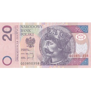 20 zlotých 1994, Bolesław Chrobry, série GO