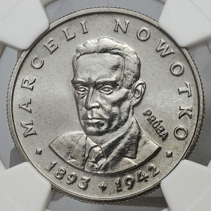 MIEDZIONIKIEL, 20 Gold 1974 MW, Marceli Nowotko