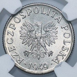 PROBE ALUMINIUM, 2 Pfennige 1949