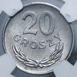 20 pennies 1985 MW