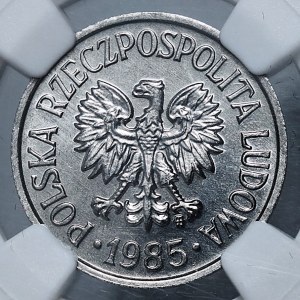 20 pennies 1985 MW