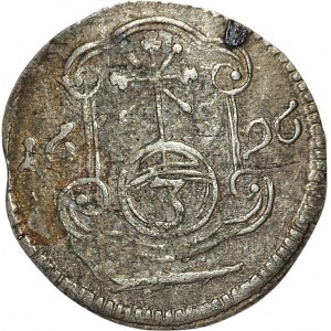 August II the Strong, 3 halberds 1696 EPH, Leipzig