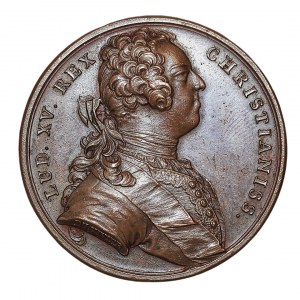 France, Louis XV, medal 1736