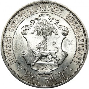 Niemcy, Niemiecka Afryka Wschodnia, 1 rupia 1890, Berlin