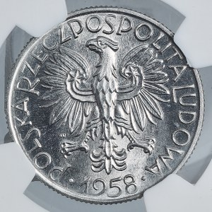 5 gold 1958, Fisherman, snowman