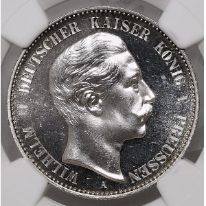 Niemcy, Prusy, Wilhelm II, 2 marki 1888 A, mały orzeł!