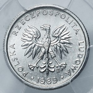 PROSPECTED ALUMINIUM, 1 Gold 1989, Reliefaufschrift