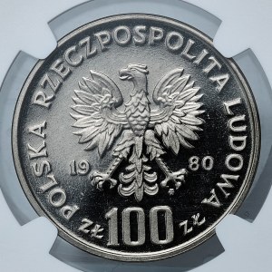 SAMPLE NIKIEL, 100 gold 1980, Grouse