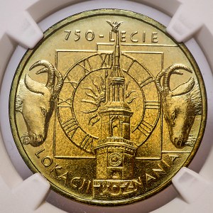2 oro 2003, 750° anniversario della fondazione di Poznań, UNO