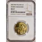2 złote 2001, Henryk Wieniawski, JEDYNA