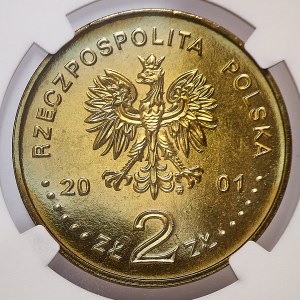 2 złote 2001, Szlak Bursztynowy, JEDYNA