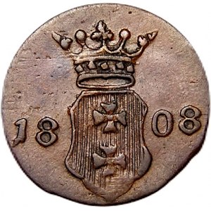 Freie Stadt Danzig, 1 Schilling 1808 M, Danzig