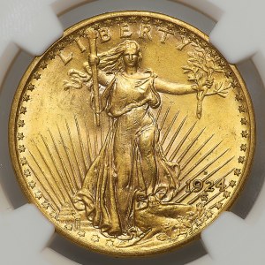 USA, 20 dolarów 1924 D, Denver