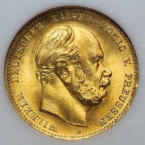 Niemcy, Prusy, Wilhelm I, 10 marek 1872 A, Berlin