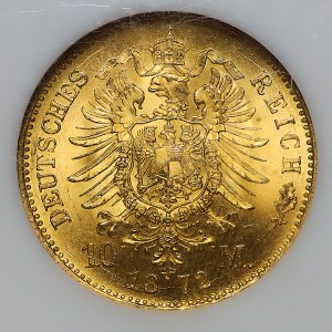 Niemcy, Prusy, Wilhelm I, 10 marek 1872 A, Berlin