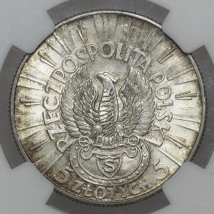 5 złotych 1934, Piłsudski, orzeł strzelecki