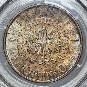 10 Zloty 1938, Piłsudski