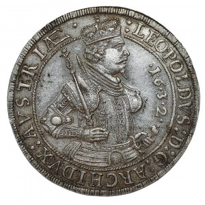 Austria, Leopoldo V, tallero 1632, Sala