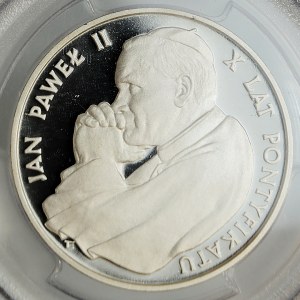 10000 Gold 1988, Johannes Paul II, 10. Jahrestag des Pontifikats