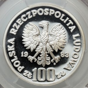 100 złotych 1983, Niedźwiedź
