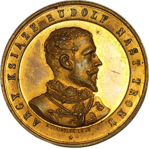 Medal Wizyta arcyksięcia Rudolfa w Galicji 1887