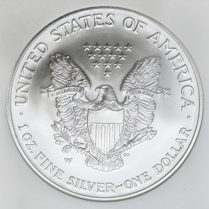 USA, 1 dolar 2006 W, 20. rocznica wybicia
