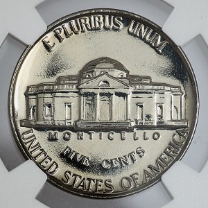 USA, 5 centov 1957 C