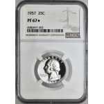 USA, 25 centów 1957