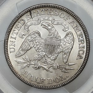 USA, 50 centesimi 1873