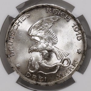 Nemecko, Prusko, 3 známky 1913 A, 100 rokov napoleonských vojen