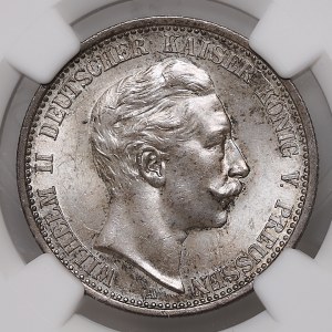 Niemcy, Prusy, Wilhelm II, 2 marki 1907 A