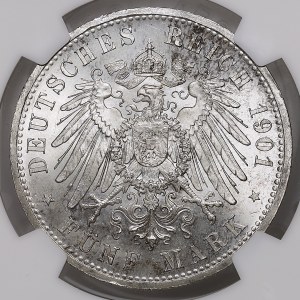 Nemecko, Prusko, Viliam II, 5 mariek 1901 A, 200 rokov Pruského kráľovstva
