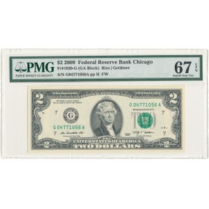 USA, 2 dolary 2009, G (Chicago)