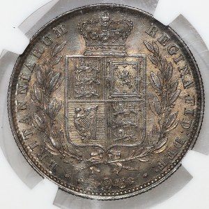 Gran Bretagna, Vittoria, 1/2 corona (mezza corona) 1846, Londra