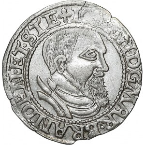 Sliezsko, Jan Kostrzyński, penny 1544, Krosno
